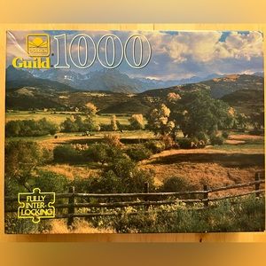Vintage Golden Guild “Nature’s Contrasts” 1000-pc Puzzle